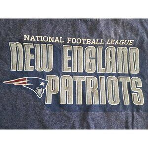NFL Team Spparel New England Patriots L Blue Short Sleeve T-Shirt